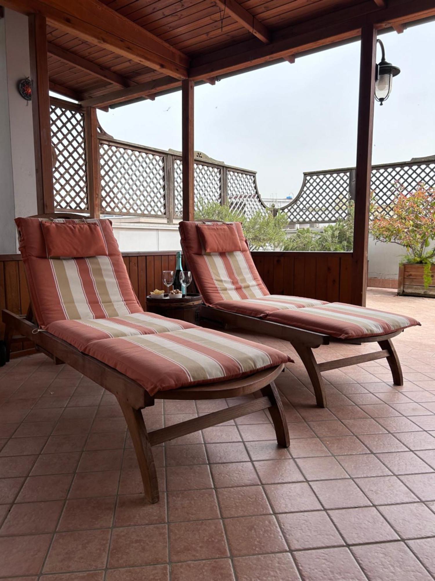 Ferienwohnung Attico Con Terrazza In Via Dei Traghetti Lido di Ostia Exterior foto